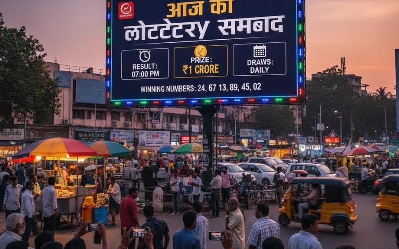 Aaj Ka Lottery Sambad at Lottery Ustad featured image